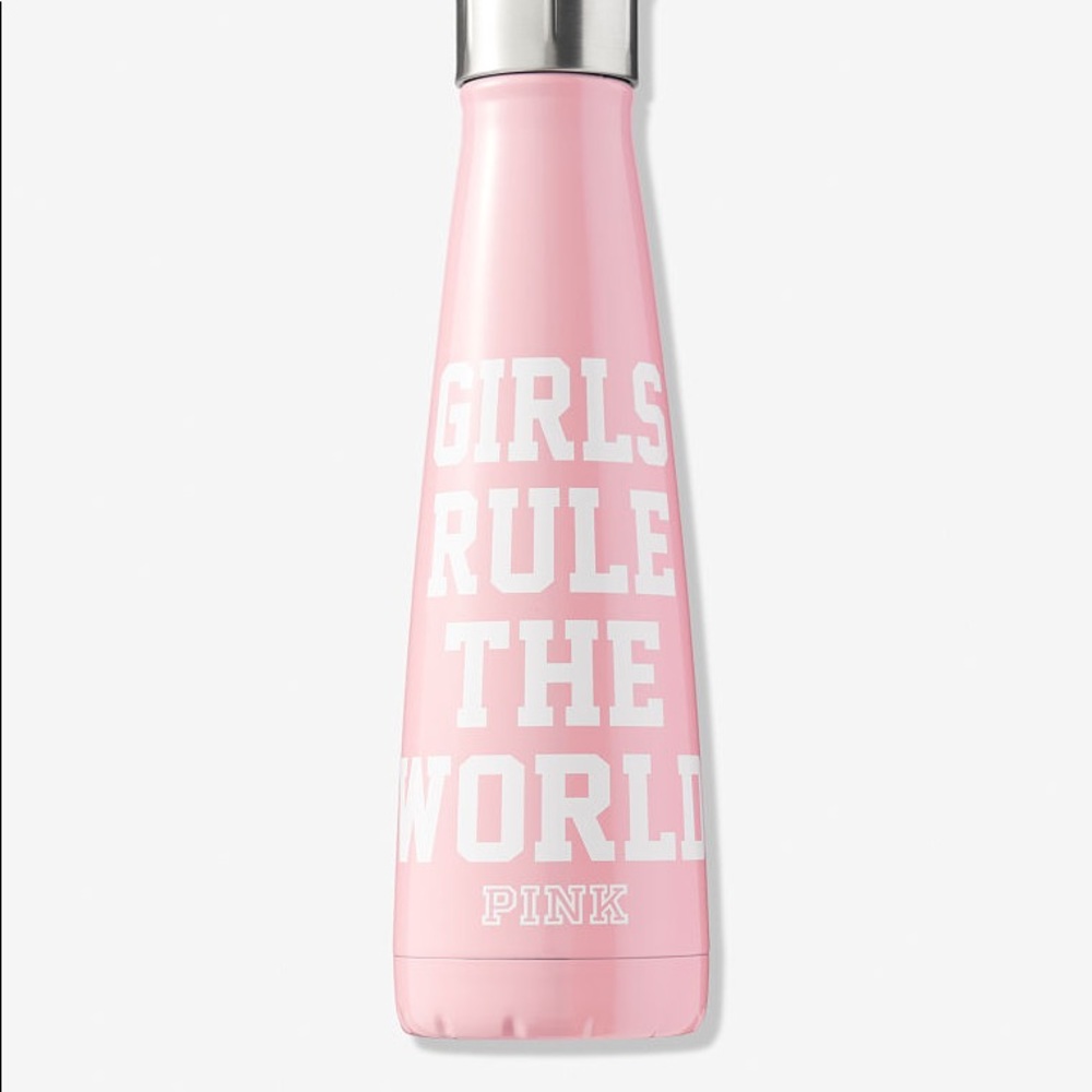 PINK VICTORIA SECRET S'WELL BOTTLE & REUSABLE BAG - Picture 2 of 5
